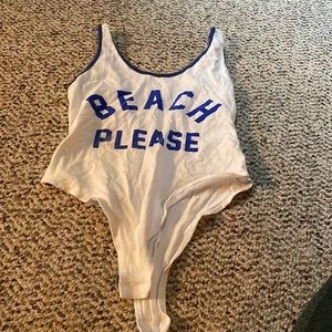 Beach bodysuit